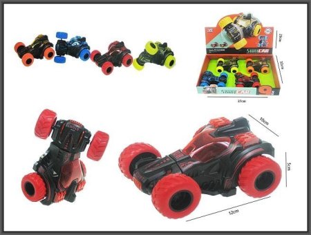 سيارة حركات وشقلبة  (Stunt Car) سيارة ألعاب حركات 360° – مقاومة للصدمات